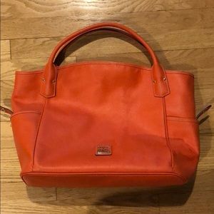 Gently Worn Orange Dooney & Bourke Tote